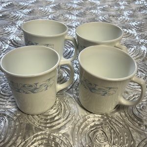 Corning Coffee Vintage mugs 4 pieces